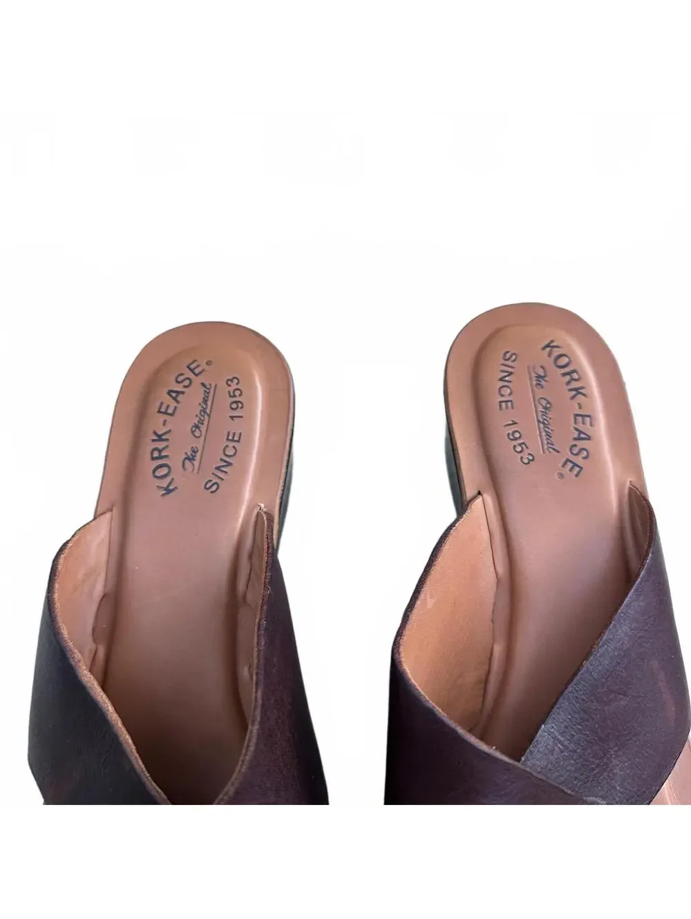 Kork Ease Platform Sandal size 8 Brown